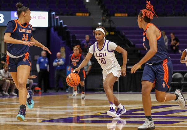 Basketball, Women, NCAA, Langston Lions - LSU Tigers