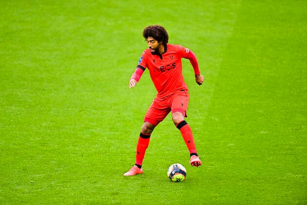 Bonfim Dante (Nice) FOOTBALL : SCO Angers vs OGC Nice - Ligue1 uber eats J12 - 31 10 2021 JBAutissier Panoramic 