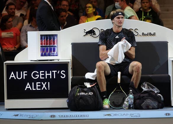TENNIS - ATP, Tennis Herren Erste Bank Open VIENNA,AUSTRIA,31.OCT.21 - TENNIS - ATP World Tour, Erste Bank Open, final. Image shows Alexander Zverev (GER).  GEPAxpictures xWalterxLuger