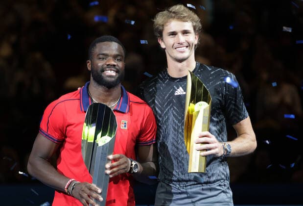 Tennis, ATP Tournament in Vienna, Final, Frances Tiafoe - Alexander Zverev