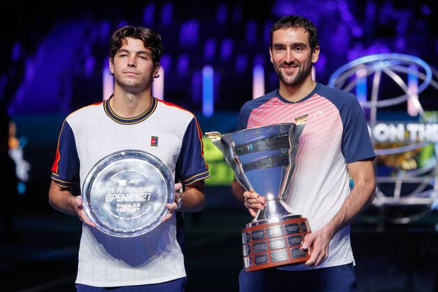 Tennis, ATP Tournament in St. Petersburg, Doubles Final