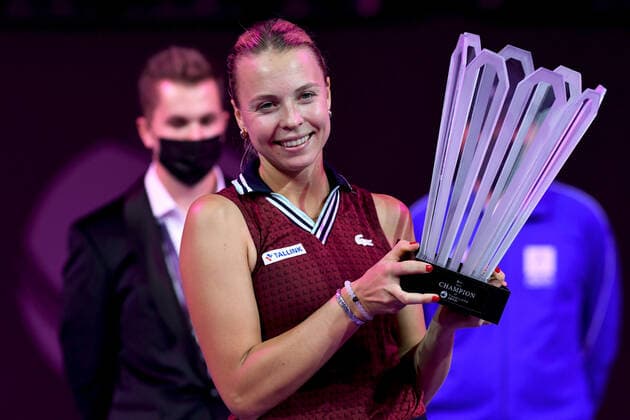 Tennis, WTA Tournament in Cluj, Final, Anett Kontaveit wins against Simona Halep