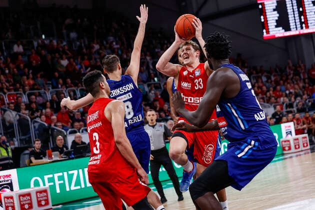 Basketball, BBL, Brose Bamberg - Alba Berlin