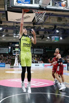 6 Matchday of the easyCredit BBL Basketball Bundesliga at the Oberfrankenhalle in Bayreuth Season 2021 2022 Medi Bayreuth vs FC Bayern Munich Andreas Seiferth Medi Bayreuth 11