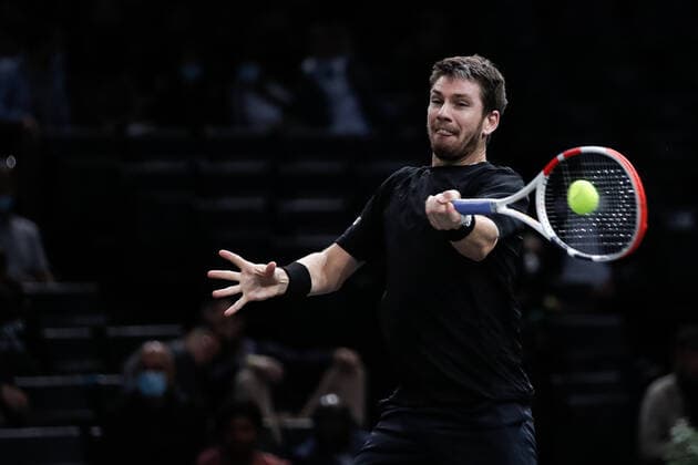 Cameron NORRIE (GBR) TENNIS : Rolex Paris Masters - Jour 1 - 01 11 2021 AurelienMorissard Panoramic 