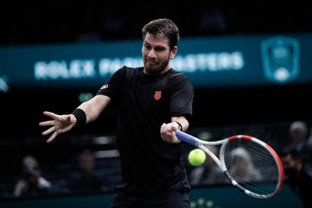 Cameron NORRIE (GBR) TENNIS : Rolex Paris Masters - Jour 1 - 01 11 2021 AurelienMorissard Panoramic 