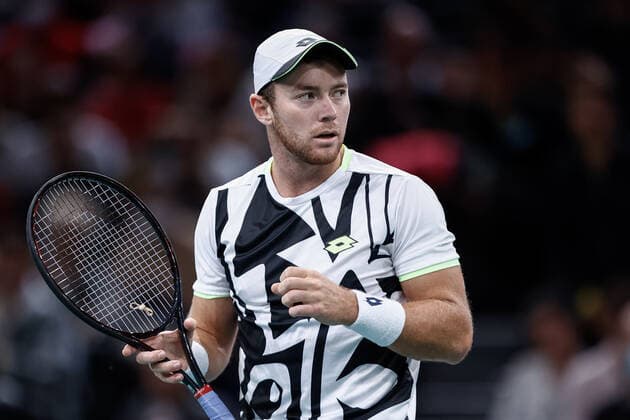Dominik KOEPFER (GER) TENNIS : Rolex Paris Masters - Jour 1 - 01 11 2021 AurelienMorissard Panoramic 