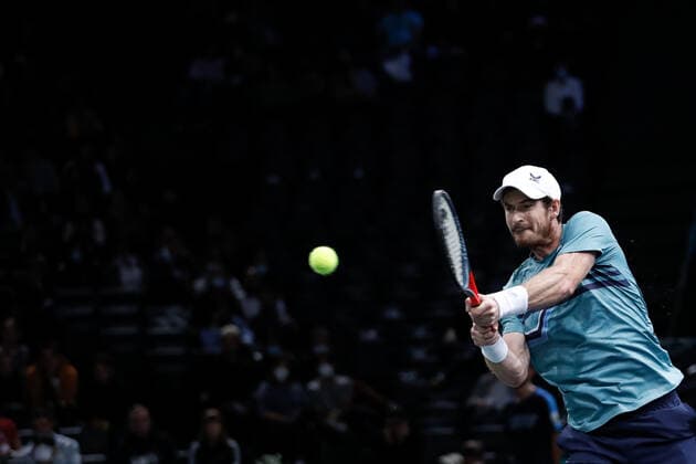 Andy MURRAY (GBR) TENNIS : Rolex Paris Masters - Jour 1 - 01 11 2021 AurelienMorissard Panoramic 