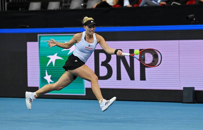 2021 Billie Jean King Cup Finals Czech Republic vs Germany 2 Match Barbora Krejcikova CZE vs Angelique Kerber GER Angelique Kerber GER