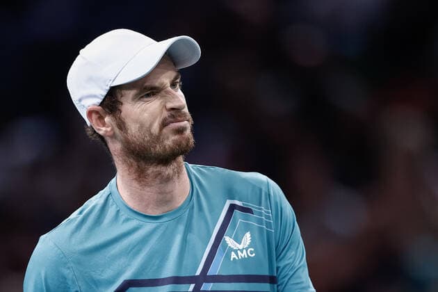 Andy MURRAY (GBR) TENNIS : Rolex Paris Masters - Jour 1 - 01 11 2021 AurelienMorissard Panoramic 