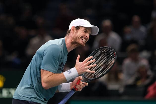Tennis, ATP Masters in Paris, Dominik Koepfer defeats Andy Murray