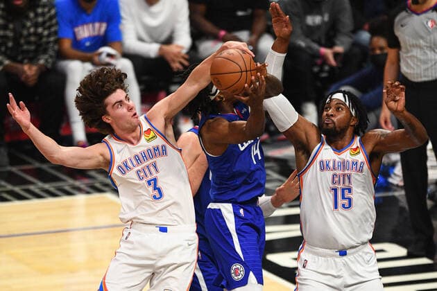 Basketball, NBA, Los Angeles Clippers - Oklahoma City Thunder