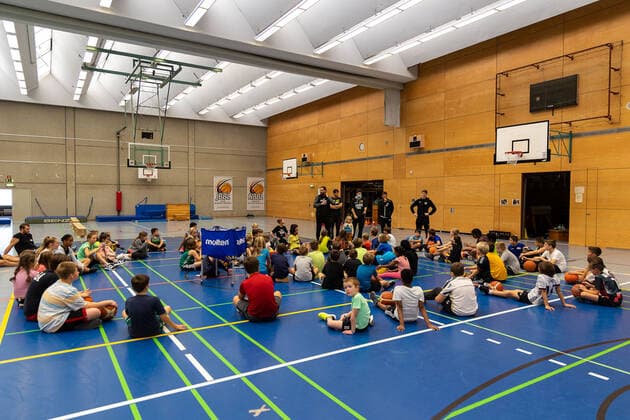 Gianni Otto Tigers Tuebingen, 10 attends Tigers Tuebingen fall camp at Uhlandhalle Tuebingen, Tigers Tuebingen fall camp, 02 11 2021 Tuebingen. Copyright: xDennisxDuddek xEibnerxPressefotox EP_DDK