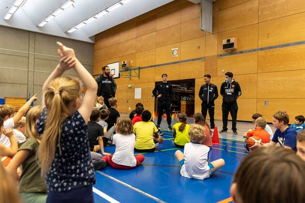 Gianni Otto Tigers Tuebingen, 10 attends Tigers Tuebingen fall camp at Uhlandhalle Tuebingen, Tigers Tuebingen fall camp, 02 11 2021 Tuebingen. Copyright: xDennisxDuddek xEibnerxPressefotox EP_DDK