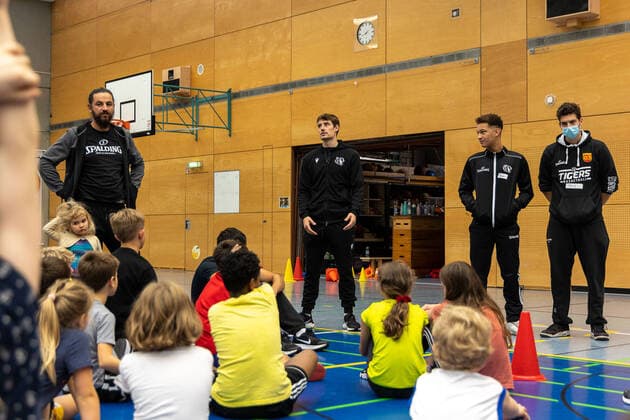 Gianni Otto Tigers Tuebingen, 10 attends Tigers Tuebingen fall camp at Uhlandhalle Tuebingen, Tigers Tuebingen fall camp, 02 11 2021 Tuebingen. Copyright: xDennisxDuddek xEibnerxPressefotox EP_DDK