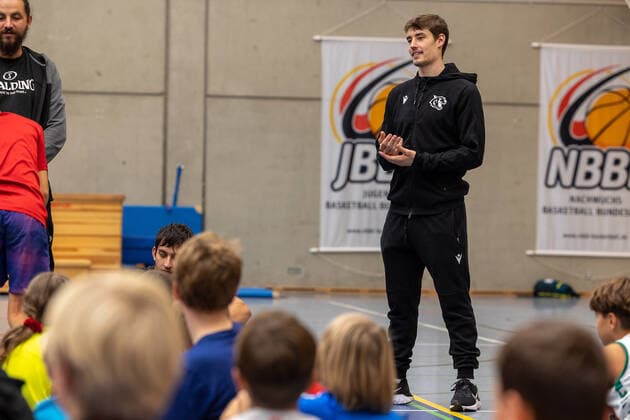 Gianni Otto Tigers Tuebingen, 10 attends Tigers Tuebingen fall camp at Uhlandhalle Tuebingen, Tigers Tuebingen fall camp, 02 11 2021 Tuebingen. Copyright: xDennisxDuddek xEibnerxPressefotox EP_DDK
