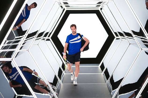Richard Gasquet (Fra) TENNIS : Rolex Paris Masters 2021 - Paris - 02 11 2021 JBAutissier Panoramic 