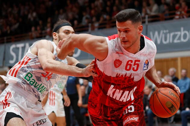 Basketball, BBL, s.Oliver Würzburg - Bayern Munich