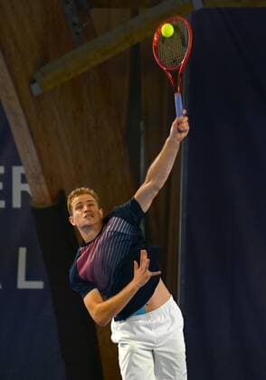 02 11 2021 Tennis ATP Challenger Tour Challenger Eckental Int German Indoor Tennis Championships 1 Round Johannes Haerteis GER