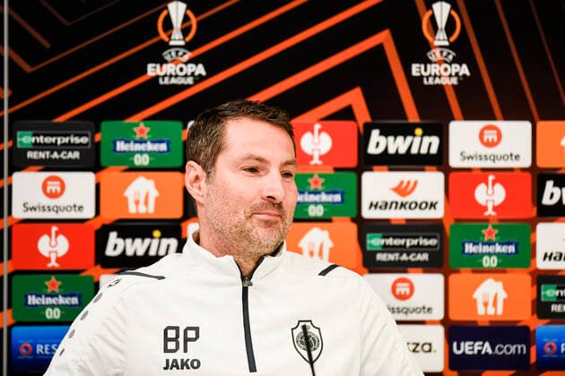Football, EL, FC Royal Antwerp, Press conference and training