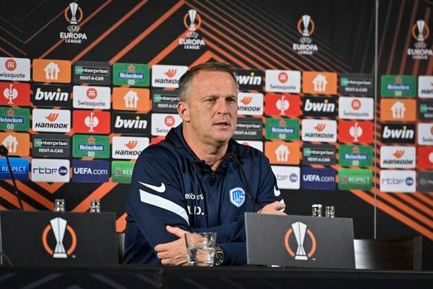 Football, EL, KRC Genk, Press conference