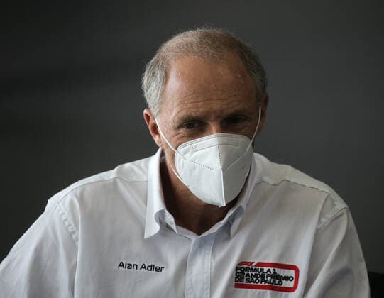 November 3, 2021, Sao Paulo, Sao Paulo, Brazil: The promoter ALAN ADLER, takes part in the Sao Paulo Formula 1 Grand Prix 2021 press conference, PK, Pressekonferenz at the Interlagos autodrome, on Wednesday (3) Sao Paulo Brazil - ZUMAl146 20211103_zaf_l146_003 Copyright: xPauloxLopesx