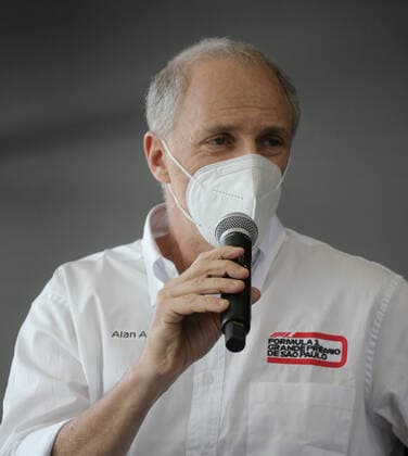 November 3, 2021, Sao Paulo, Sao Paulo, Brazil: The promoter ALAN ADLER, takes part in the Sao Paulo Formula 1 Grand Prix 2021 press conference, PK, Pressekonferenz at the Interlagos autodrome, on Wednesday (3) Sao Paulo Brazil - ZUMAl146 20211103_zaf_l146_006 Copyright: xPauloxLopesx