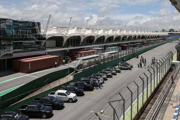 November 3, 2021, Sao Paulo, Sao Paulo, Brazil: General view of the Interlagos autodrome, during the Sao Paulo Formula 1 Grand Prix 2021 press conference, PK, Pressekonferenz at the Interlagos autodrome, in Sao Paulo, Brazil, on Wednesday (3) Sao Paulo Brazil - ZUMAl146 20211103_zaf_l146_015 Copyright: xPauloxLopesx