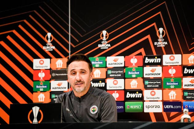 Football, EL, Fenerbahce Istanbul, Press conference