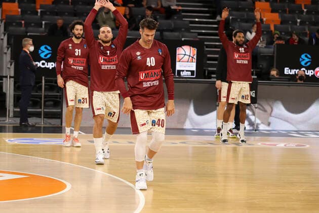 Ulm, Germany 03 November 2021 BB EuroCup 2021 2022 Ratiopharm Ulm vs Reyer Venezia BRUNO CERELLA UMANA REYER VENICE Ratiopharm Arena Baden Württemberg. Copyright: xFotostandx xStiebertx