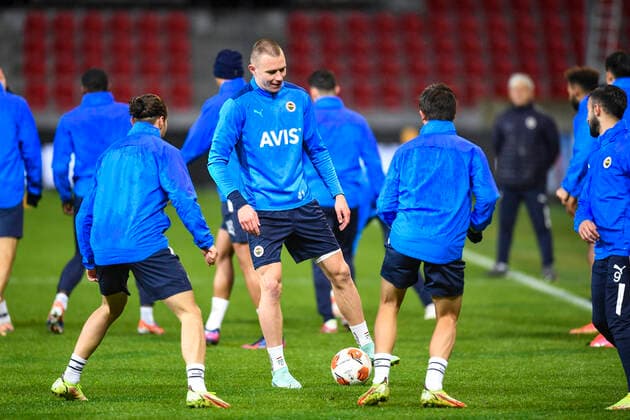 Football, EL, Fenerbahce Istanbul, Training