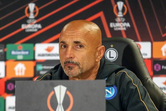 Football, EL, SSC Napoli, Press conference