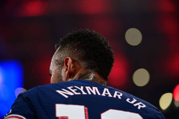 Football Champions League group stage 4 matchday RB Leipzig Paris Saint Germain on 03 11 2021 at Red Bull Arena in Leipzig Neymar Paris xMNx