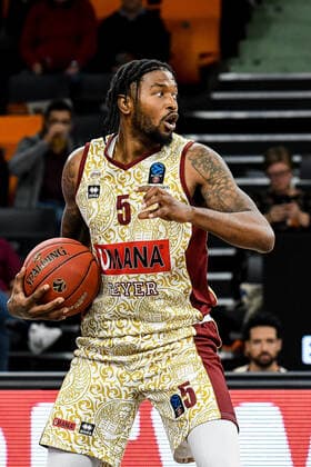 GER, EuroCup, ratiopharm ulm vs Umana Reyer Venice 03 11 2021, ratiopharm arena, Neu Ulm, GER, EuroCup, ratiopharm ulm vs Umana Reyer Venice, in picture Julyan Stone Venice, 5 nordphotoxGmbHx xHafner nph00200