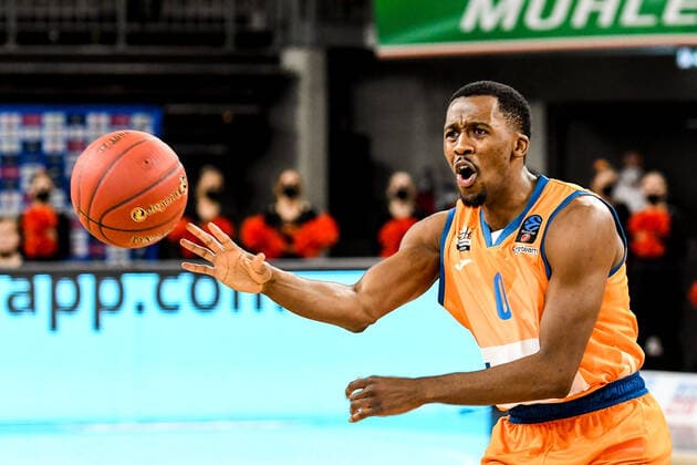 GER, EuroCup, ratiopharm ulm vs Umana Reyer Venice 03 11 2021, ratiopharm arena, Neu Ulm, GER, EuroCup, ratiopharm ulm vs Umana Reyer Venice, in picture Semaj Christon Ulm, 0 nordphotoxGmbHx xHafner nph00200