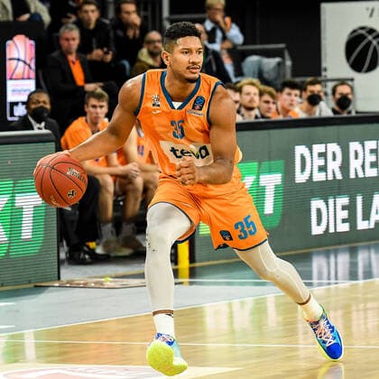 GER, EuroCup, ratiopharm ulm vs Umana Reyer Venice 03 11 2021, ratiopharm arena, New Ulm, GER, EuroCup, ratiopharm ulm vs Umana Reyer Venice, pictured Karim Jallow Ulm, 35. nordphotoxGmbHx xHafner nph00200
