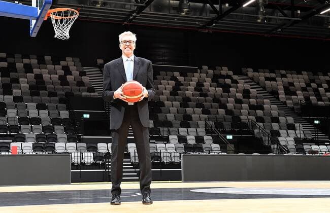 04 11 2021 Basketball Press conference in the run-up to the international match between Germany and Estonia on 25 11 2021 at the Kia Metropol Arena Nuremberg Gordon Herbert Head Coach Germany