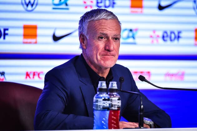 Sport Themen der Woche KW44 Sport Bilder des Tages November 4, 2021, Paris, France, France: Didier DESCHAMPS during the announcement of the list of the selected players for the World Cup 2022 qualifiers on 13 and 16 November 2021, at the French Football Federation on November 04, 2021 in Paris, France. Paris France - ZUMAm308 20211104_zsp_m308_007 Copyright: xMatthieuxMirvillex