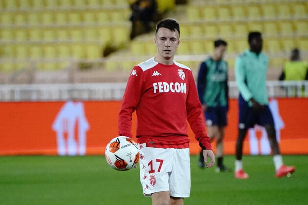 Aleksandr Golovin (AS Monaco) FOOTBALL : AS Monaco vs PSV Eindhoven - League Europa - Monaco - 04 11 2021 NorbertScanella Panoramic 