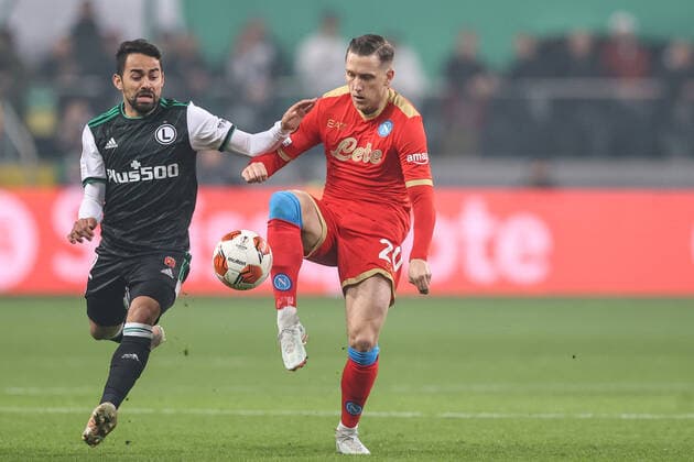 Football, EL, Legia Warsaw - SSC Napoli