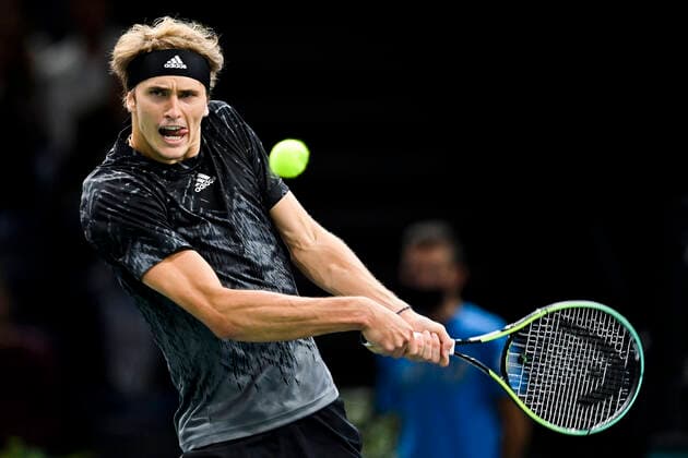 Tennis, ATP Masters in Paris, Grigor Dimitrov - Alexander Zverev