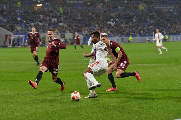 Thiago Mendes (lyon) FOOTBALL : Olympique Lyonnais vs Sparta Prague - Ligue Europa - 04 11 2021 FredericChambert Panoramic 