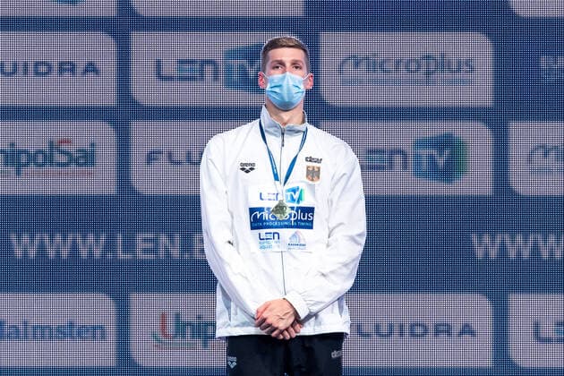 Bilder des Jahres 2021, Sport 11 November Sport Themen der Woche KW44 Sport Bilder des Tages WELLBROCK Florian GER Gold Medal, 1500m Freestyle Men Final Kazan - Russia 04 11 2021 Aquatics Palace LEN European Short Course Swimming Championships Photo Giorgio Scala Deepbluemedia Insidefoto giorgioXscala