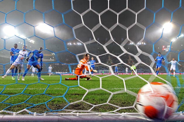 KRC Genk v West Ham United UEFA Europa League Said Benrahma of West Ham United scores his sides 1st goal during the UEFA Europa League Group H match at Cegeka Arena, Genk Content Not Available For UK Newspapers Copyright: xPaulxChestertonx FIL-16067-0088