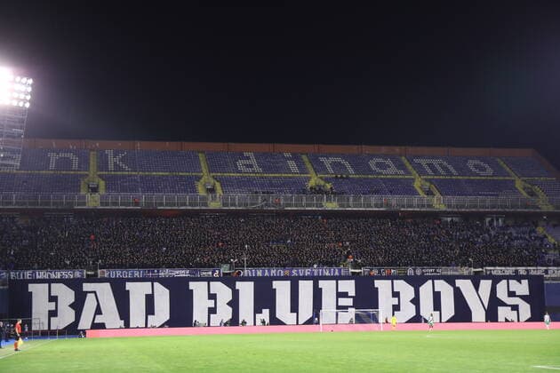 Dinamo Zagreb v Rapid Wien: Group H - UEFA Europa League General view of the stadium during the UEFA Europa League group H match between Dinamo Zagreb and Rapid Wien at Maksimir Stadium on November 4, 2021 in Zagreb, Croatia. LukaxStanzl PIXSELL