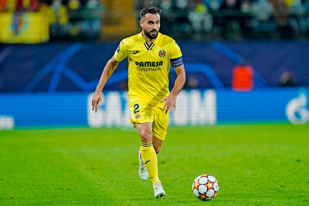 ESP: Villarreal CF-Young Boys. UEFA Champions League Mario Gaspar of Villarreal CF during the UEFA Champions League match between Villarreal CF and Young Boys played at La Ceramica Stadium on November 02, 2021 in Villarreal, Spain. kpng Copyright: xPRESSINPHOTOx PS_211103_029