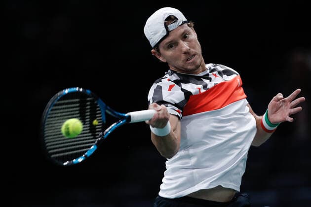 James DUCKWORTH (AUS) TENNIS : Rolex Paris Masters - Quart de finale - 05 11 2021 AurelienMorissard Panoramic 