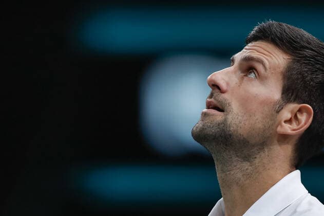 Novak DJOKOVIC (SRB) TENNIS : Rolex Paris Masters - Quart de finale - 05 11 2021 AurelienMorissard Panoramic 
