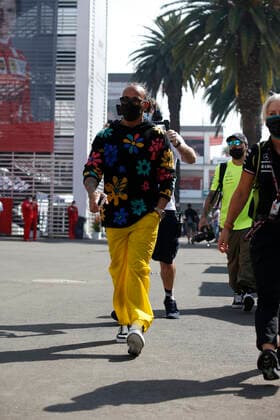 44 Lewis Hamilton GBR, Mercedes AMG Petronas F1 Team , F1 Grand Prix of Mexico at Autodromo Hermanos Rodriguez on November 5, 2021 in Mexico City, Mexico Photo by HOCH ZWEI Mexico City Mexico