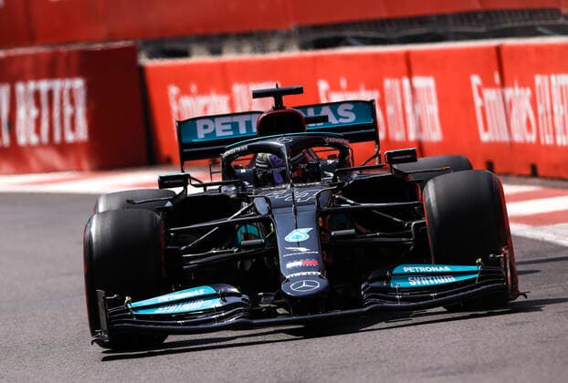 44 Lewis Hamilton GBR, Mercedes AMG Petronas F1 Team , F1 Grand Prix of Mexico at Autodromo Hermanos Rodriguez on November 5, 2021 in Mexico City, Mexico Photo by HOCH ZWEI Mexico City Mexico